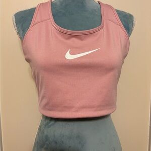 Nike Blush Pink Athletic Crop Top